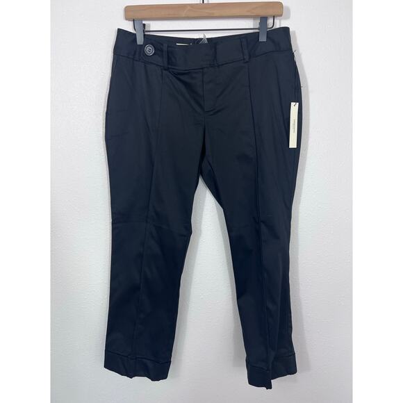Vertigo Paris Black Cropped Slim Fit Pants | Size 8 | NWT - Picture 1 of 6